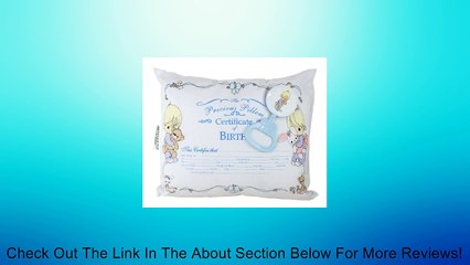 PRECIOUS MOMENTS Baby Birth Certificate Pillow Gift Set Review