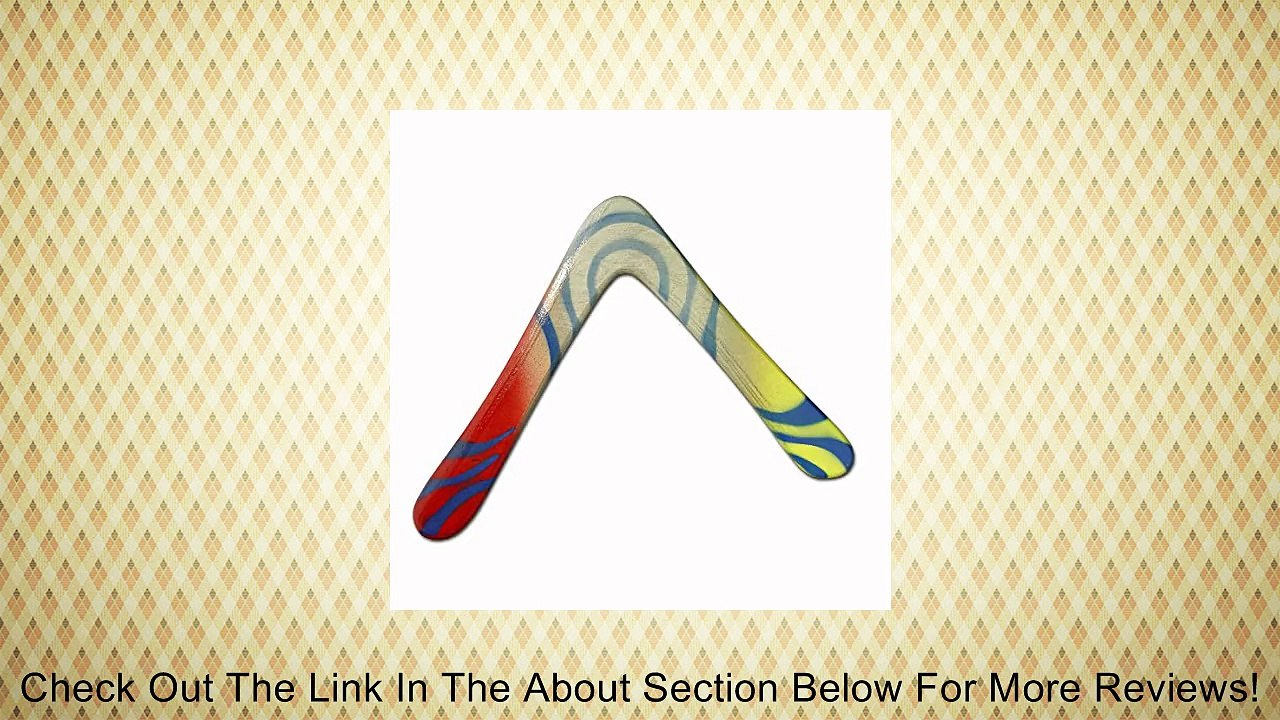 Crested Butte Wooden Boomerang - Great Beginner Boomerang! Review