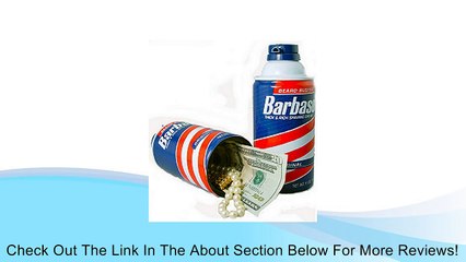 Shaving Cream Diverson Safes / BARBASOL / SCDSB Review