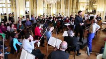« Rencontres à Valois » entre les élèves de CM2 de l’école élémentaire Mathis (Paris 19ème) et les musiciens de l’Orchestre de chambre de Paris