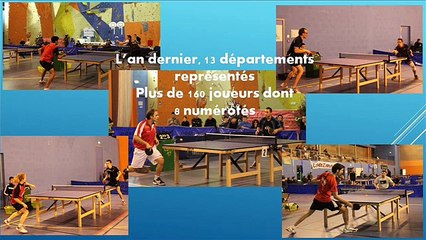Tournoi National Tennis de Table Gémozac 2014