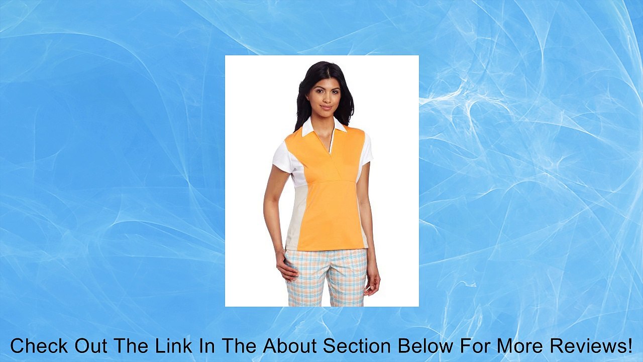 Callaway Women's Short Sleeve Color Block Top Polo