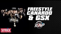 Canardo & GSX - Freestyle dans Planète Rap