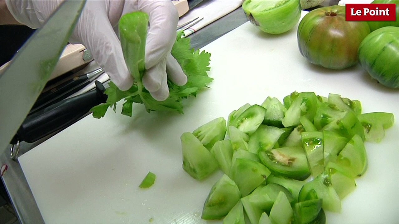 Le gratin de tomates vertes d'Alain Passard !