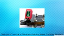 Guitar Tuner - Clip on - Electronic - Tune Acoustic - Electric Musical Instruments - Bass - Ukulele - Chromatic - Digital - Beginners - Pro - Good - Standard - Mini - Headstock - Easy Tuning - Accurate - Pitch - Turn 360 Degrees - Solid - Free Lesson