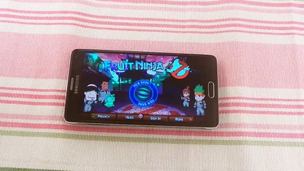 Galaxy Note 4 Üzerinde Bıçakla Ninja Fruit Oynamak