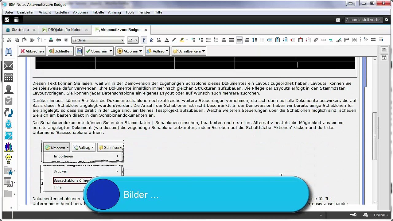PROjekte - Projektmanagement für IBM Lotus Notes