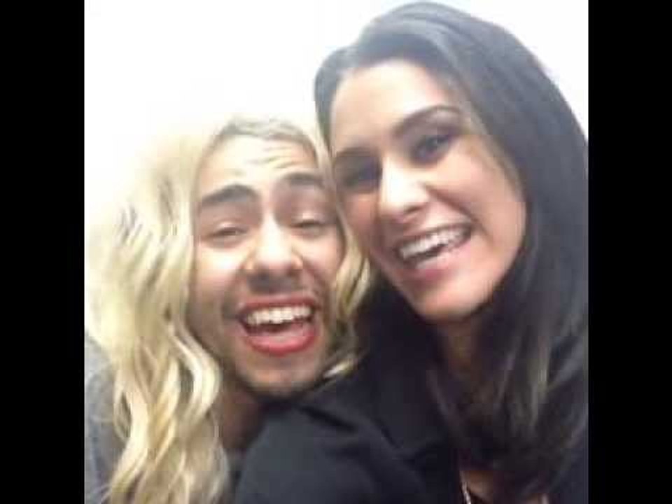 How to handle those friends who always try to take up more of the photo: Brittany Furlan's Vine #551