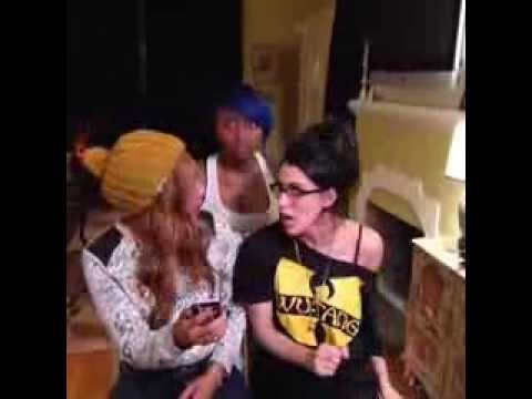 Only ratchet girls got blue hair!: Brittany Furlan's Vine #564