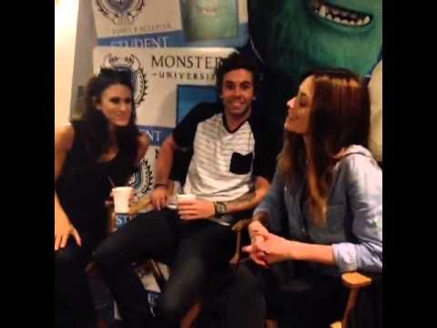 Worst interviewer on the planet. Arielle Vandenberg & Kc James: Brittany Furlan's Vine #337
