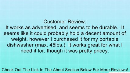 Luxor/H.Wilson 2 Shelf Utility Cart, Gray (TC22-G)