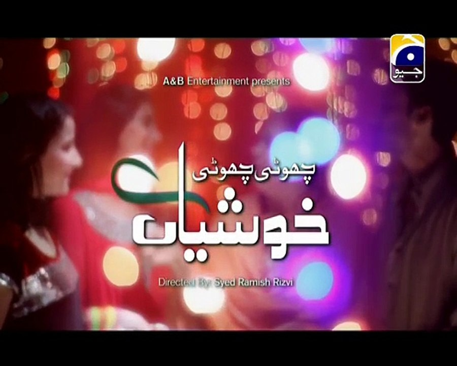Chhoti Chhoti Khushiyan Episode 147 Full on Geo tv 17th November 2014