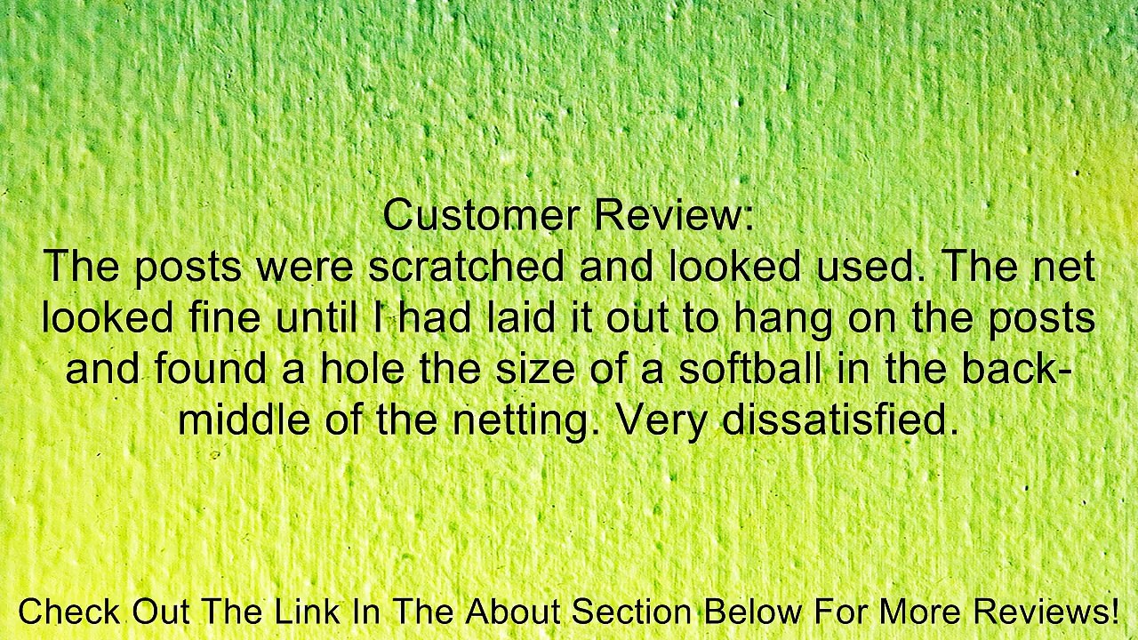 Franklin Sports Steel Hockey Goal, 72-Inch