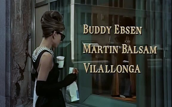 Breakfast at Tiffany's scène d'ouverture