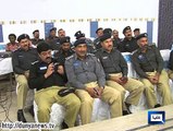 Dunya News-Police's eyes remain shut even at own events