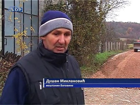 Uređenje atarskih puteva u Boljevcu, 17. novembar 2014. (RTV Bor)