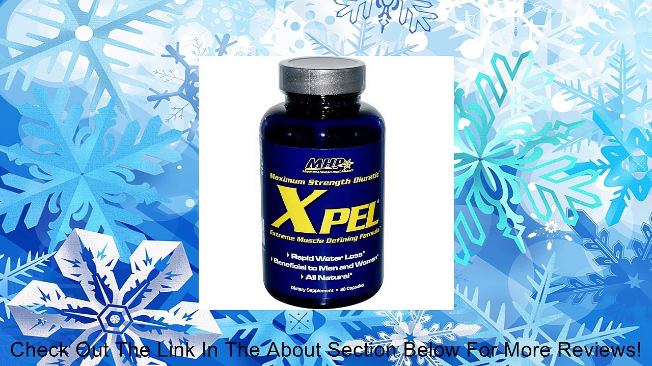 MHP - Xpel Maximum Strength Diuretic - 80 Capsules Review