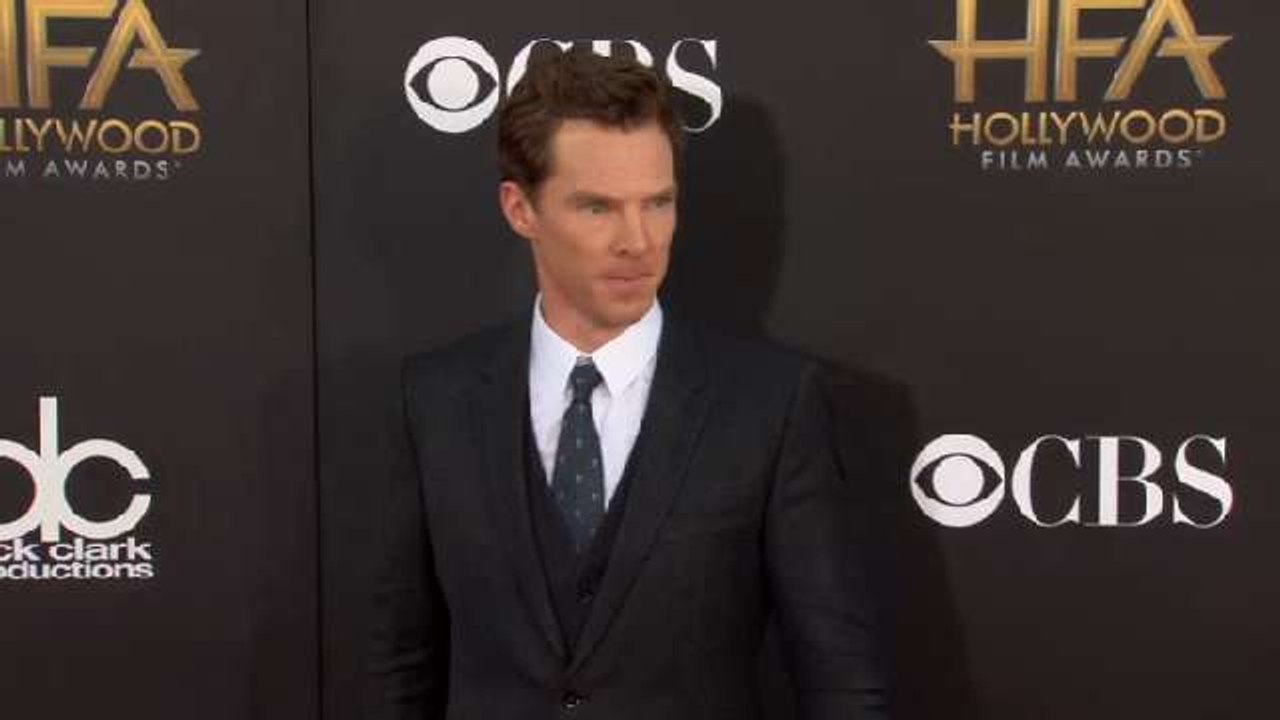 Busy Day for Benedict Cumberbatch