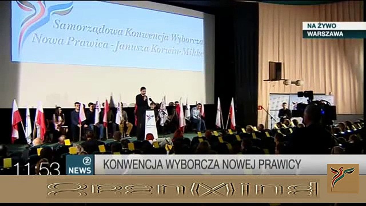 Konwencja Wyborcza Nowej Prawicy w Warszawie (09.11.2014)