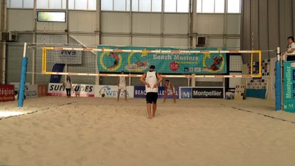 *Loiseau-GauthierRat vs ITA Tomatis 1er set 8-13 Wevza MTP 2014