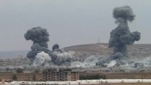 US-led coalition strikes Islamic State targets in Kobani