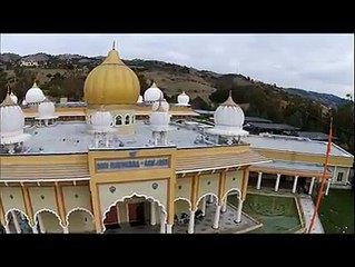 Amazing Drone View of San Jose Gurdwara Sahib
