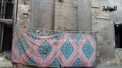 مئذنة آيلة للسقوط وضريح يكسوه التراب.. آخر ما تبقى من مسجد بدر الدين الونائى