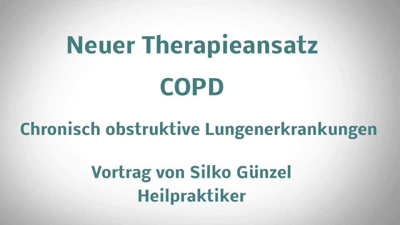 'Neuer Therapieansatz bei COPD Die Spirovitalisierung mit Airnergy' Spirovital Therapie