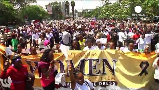 Marcha pelos direitos das mulheres no Quénia