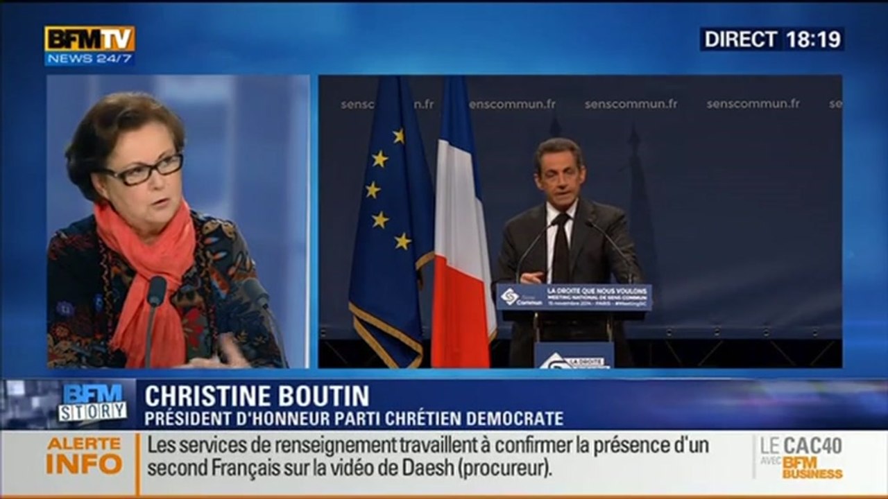 BFM Story: Mariage pour tous: Nicolas Sarkozy favorable à l'"abrogation" de la loi Taubira - 17/11