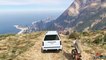 GTA 5 Off-Road Climbing Mountain In the Cavalcade [Cadillac Escalade] (GTA V)