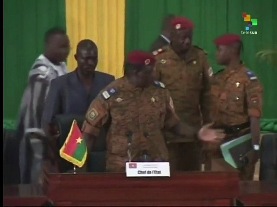 Burkina Faso. Transitional president selected