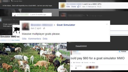 Goat MMO Simulator - Trailer