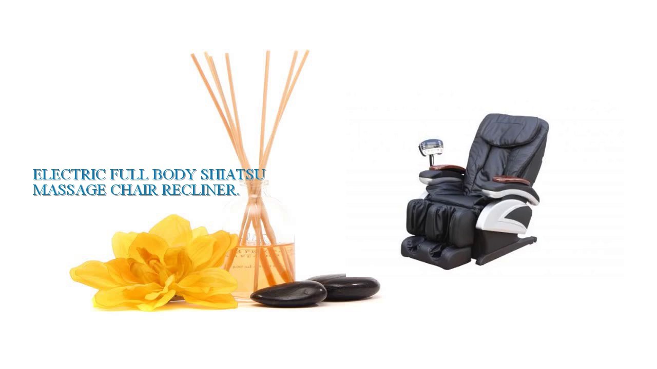 Electric Full Body Shiatsu Massage Chair Recliner_4