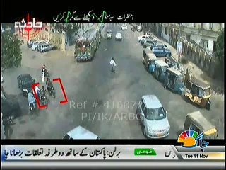 CCTV Footage of Guy getting Shoot