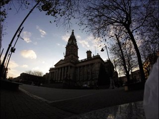 Time lapse Albert Halls Bolton Town Center  17/11/14