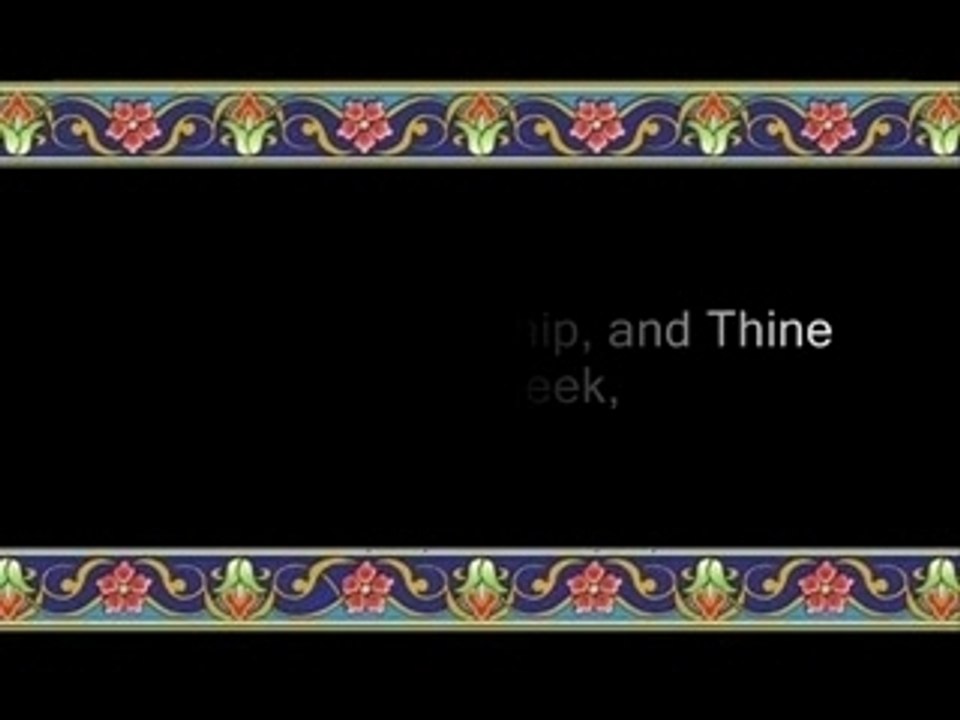 Tanslation of surat Al Fatiha