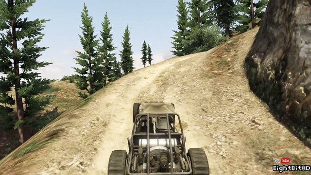 GTA 5 Off-Road Climbing Mountain In the Dune Buggy [Sandrail] (GTA V)