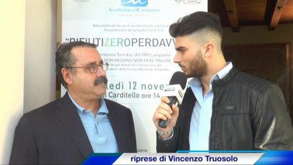 San Tammaro (CE) - Manifestazione Rifiuti zero per davvero (12.11.14)