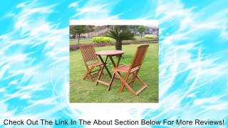 Folding Bistro Table & Chairs Set Review