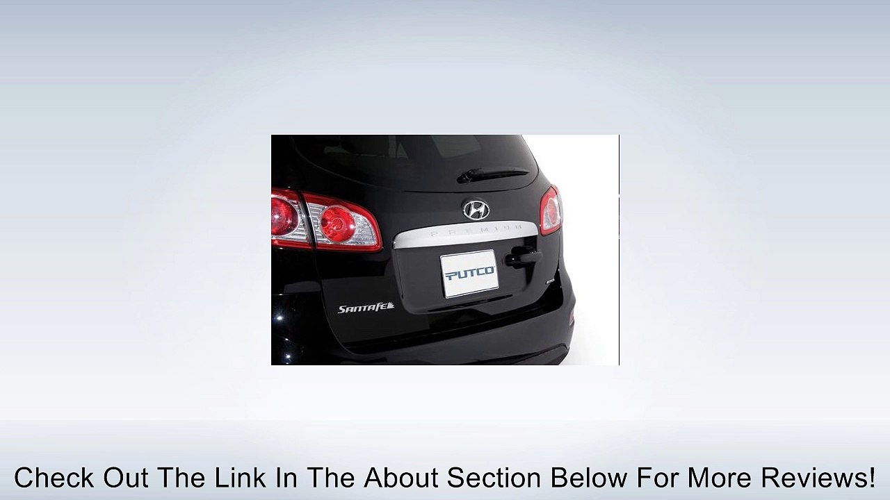2007-2012 Hyundai Santa Fe - Trunk Accent Chrome Tailgate Cover