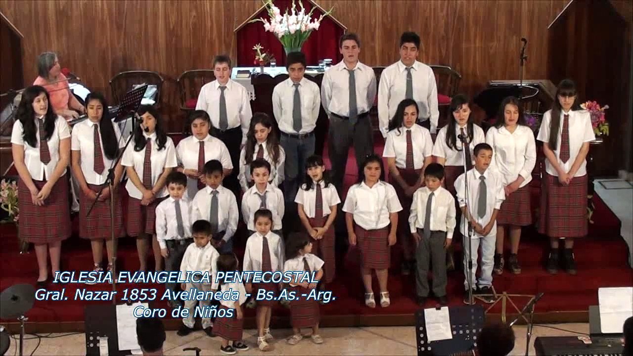 Iglesia Evangélica Pentecostal - Alabanza Coro de Niños (2). Día de la madre. 19-10-2014