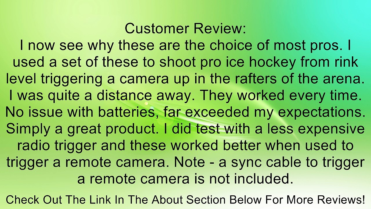 Pocket Wizard 801-130 Plus III Transceiver + Carrying Case + 2-Piece Transceiver Caddy V3 Review