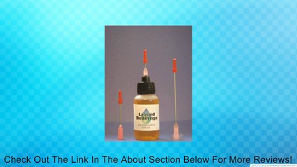 Liquid Bearings with EXTRA-LONG 3" needle, 100%-synthetic oil for all typewriters, restores sticky or frozen keys! Review
