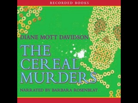 Audiobook Narrator Barbara Rosenblat CEREAL MURDERS Davidson