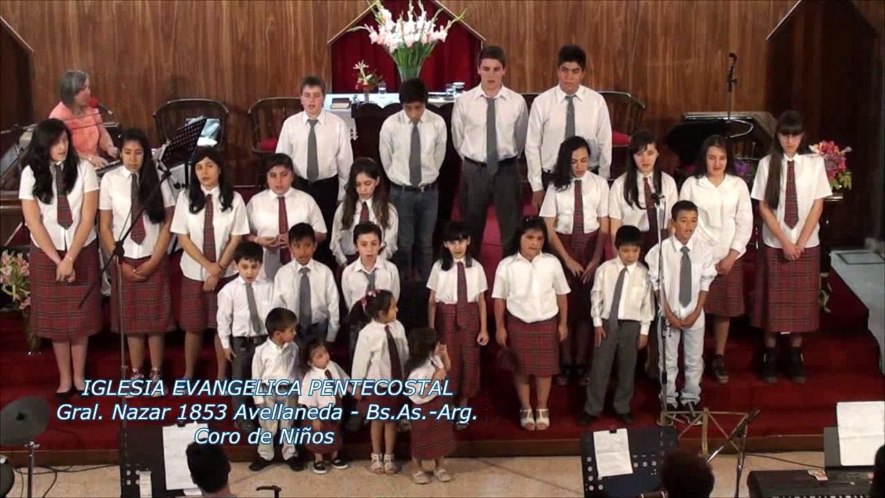 Iglesia Evangélica Pentecostal - Alabanza Coro de Niños. Día de la madre. 19-10-2014