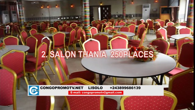 Pour toutes vos fêtes à KINSHASA une salle de fête V.IP aux prix imbattable