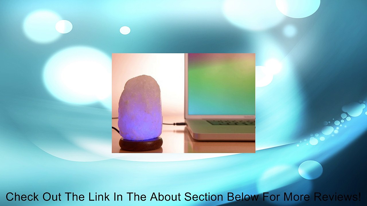 Color Changing Rainbow USB Himalayan Salt Lamp Review