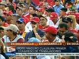 Maduro pide apoyo del pueblo para derrotar la guerra económica en 2015