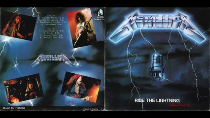 Metallica - Ride The Lightning (1984 Ride The Lightning)